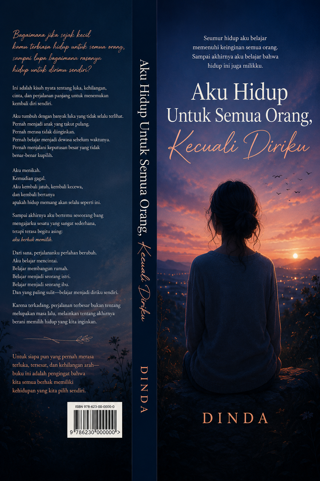 Sampul buku Aku Hidup Untuk Semua Orang, Kecuali Diriku